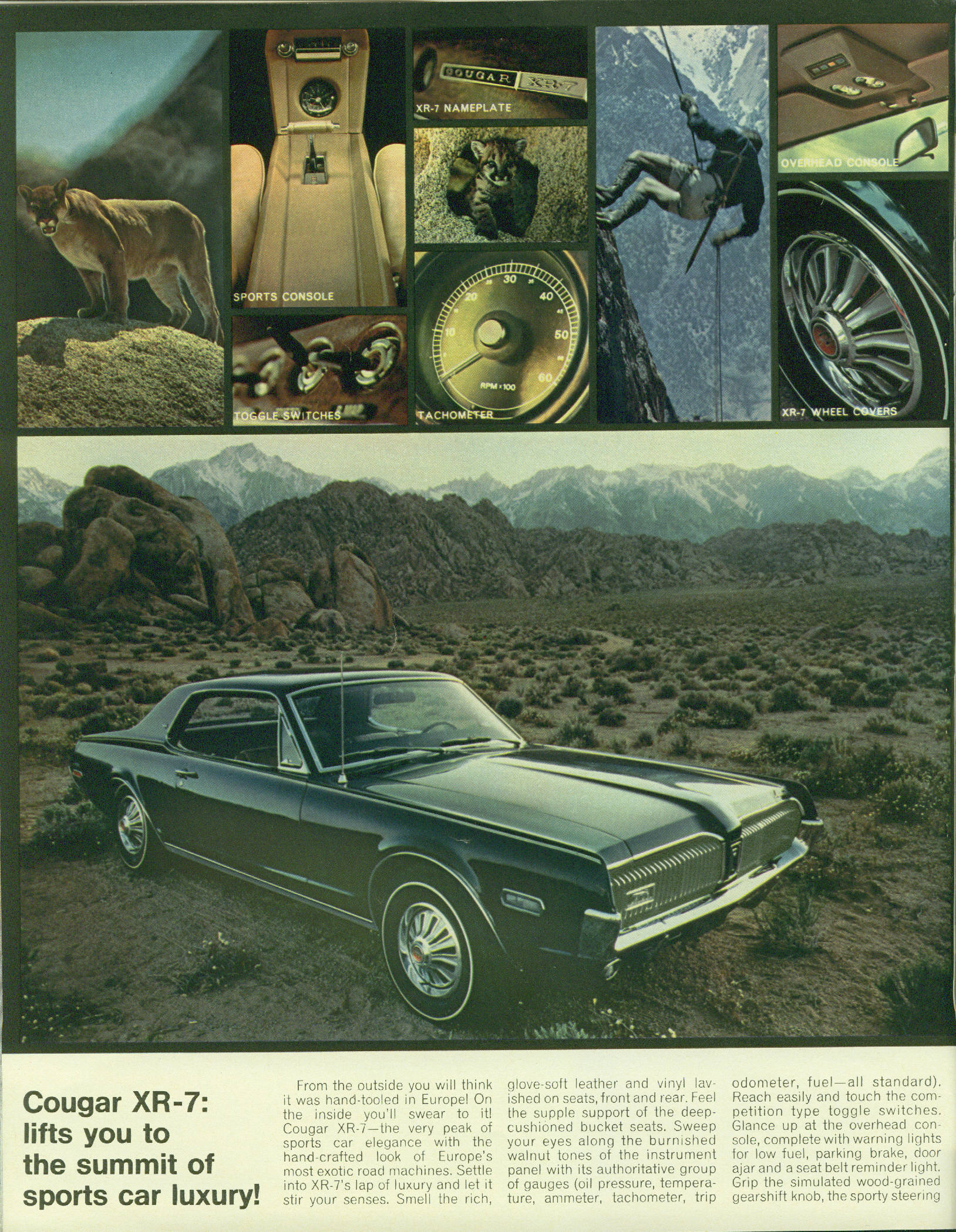1968 Mercury Brochure Page 7